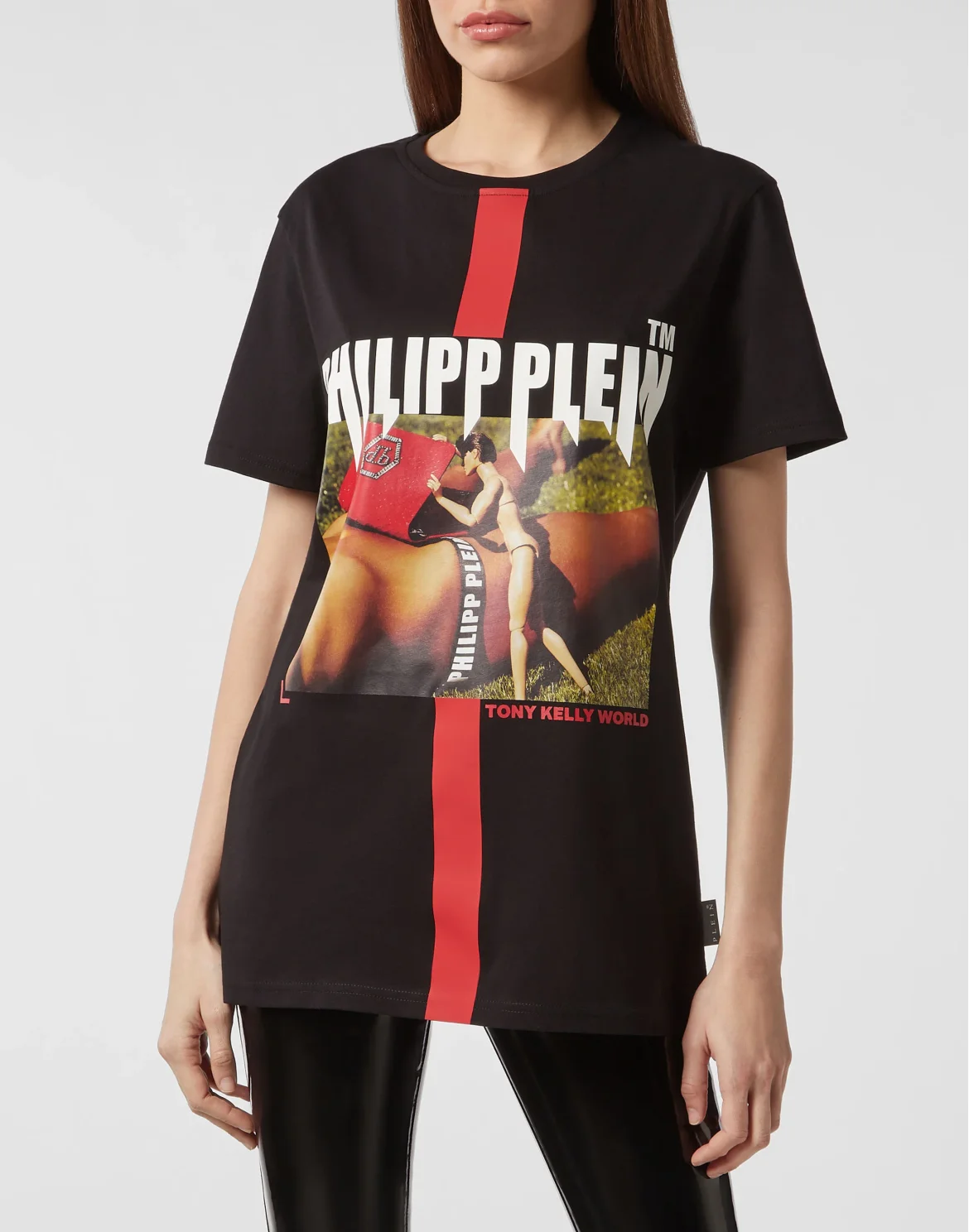 T-shirt Round Neck SS Tony Kelly, цвет: Черный