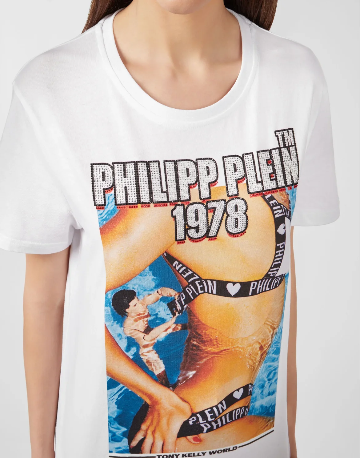 T-shirt Round Neck SS Tony Kelly, цвет: Белый