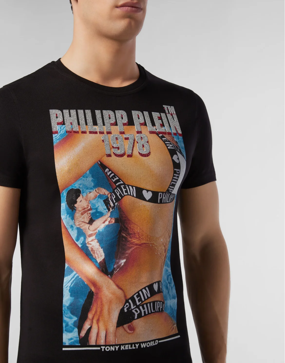 T-shirt Round Neck SS Tony Kelly, цвет: Черный