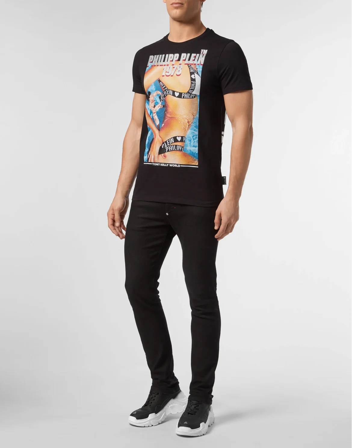 T-shirt Round Neck SS Tony Kelly, цвет: Черный