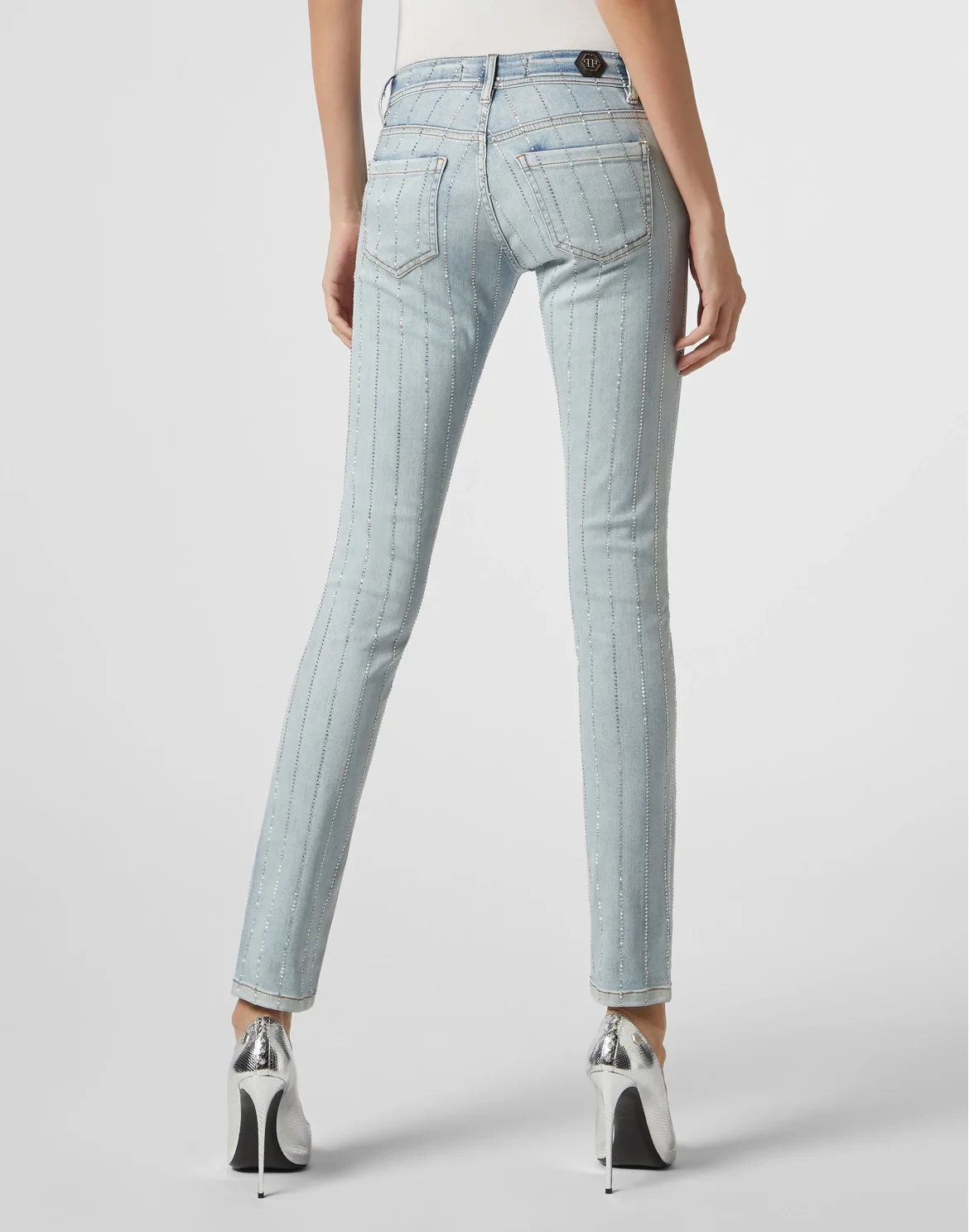 Slim Fit Crystal, цвет: Голубой