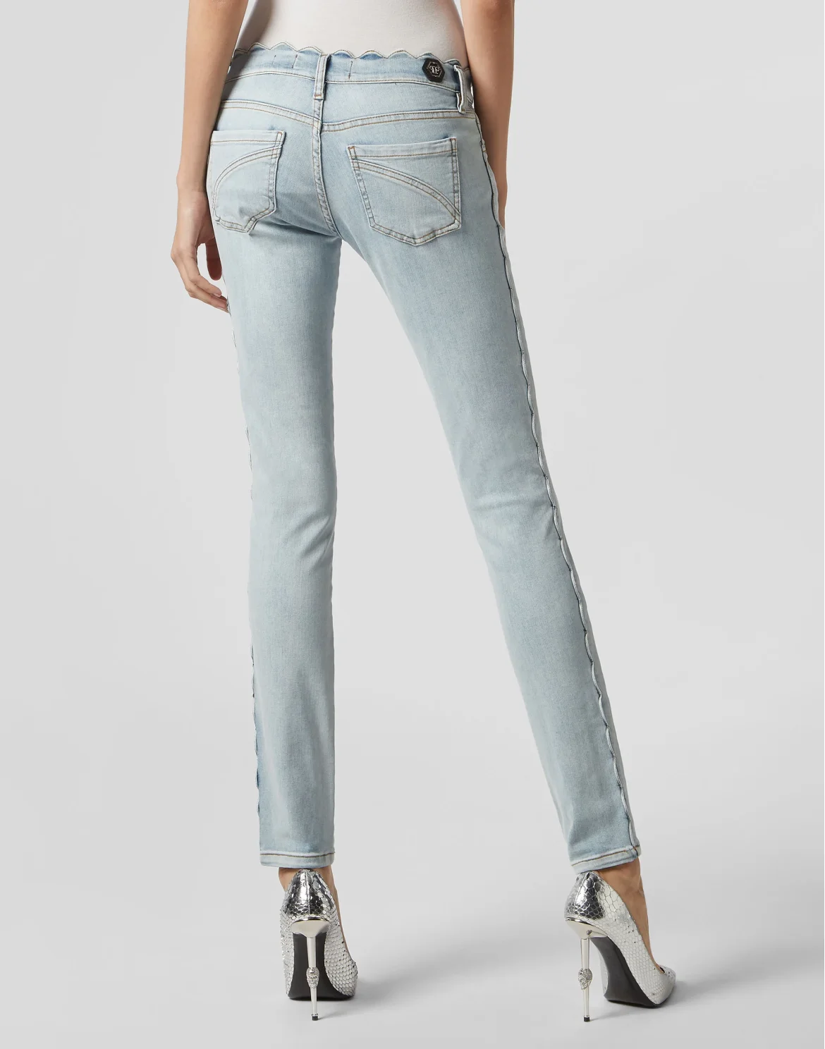 Slim Fit Statement, цвет: Голубой