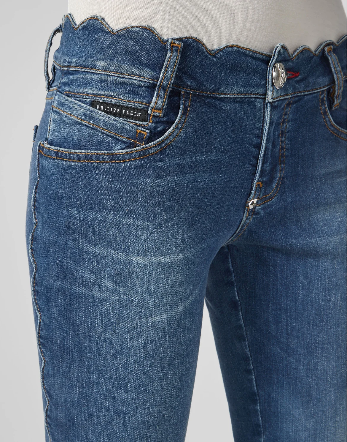 Slim Fit Statement, цвет: Синий