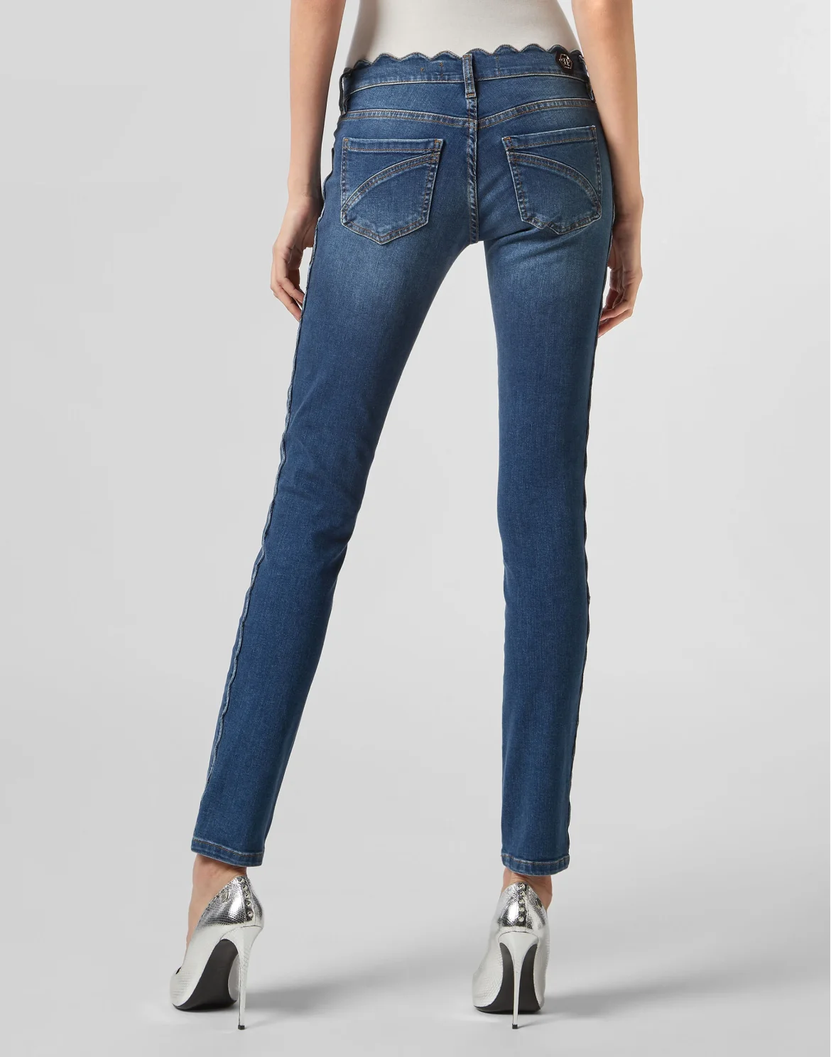 Slim Fit Statement, цвет: Синий