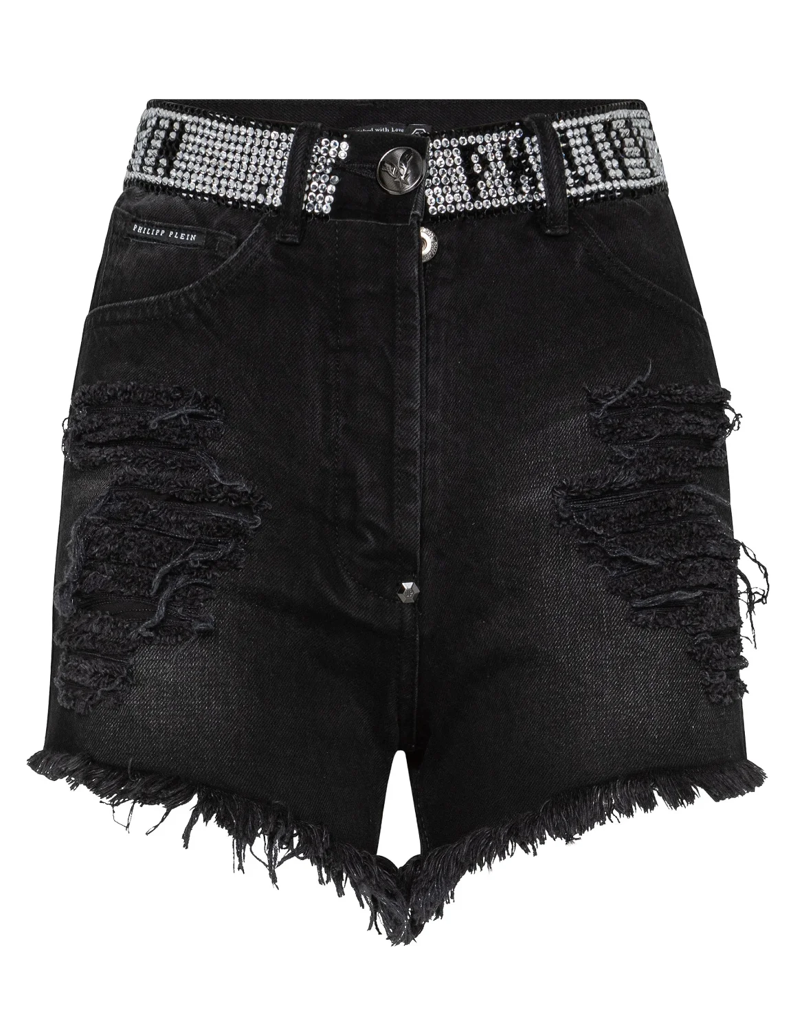 Hot pants Crystal Plein, цвет: Серый