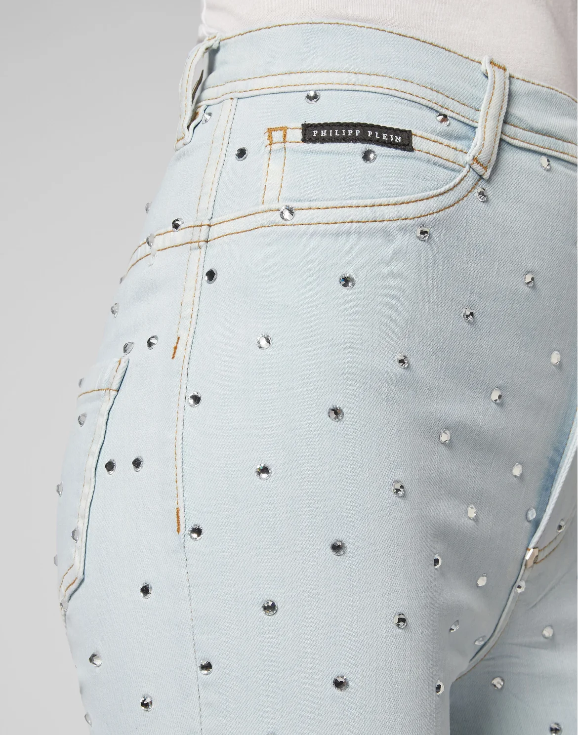 Super High Waist Jegging Crystal, цвет: Розовый