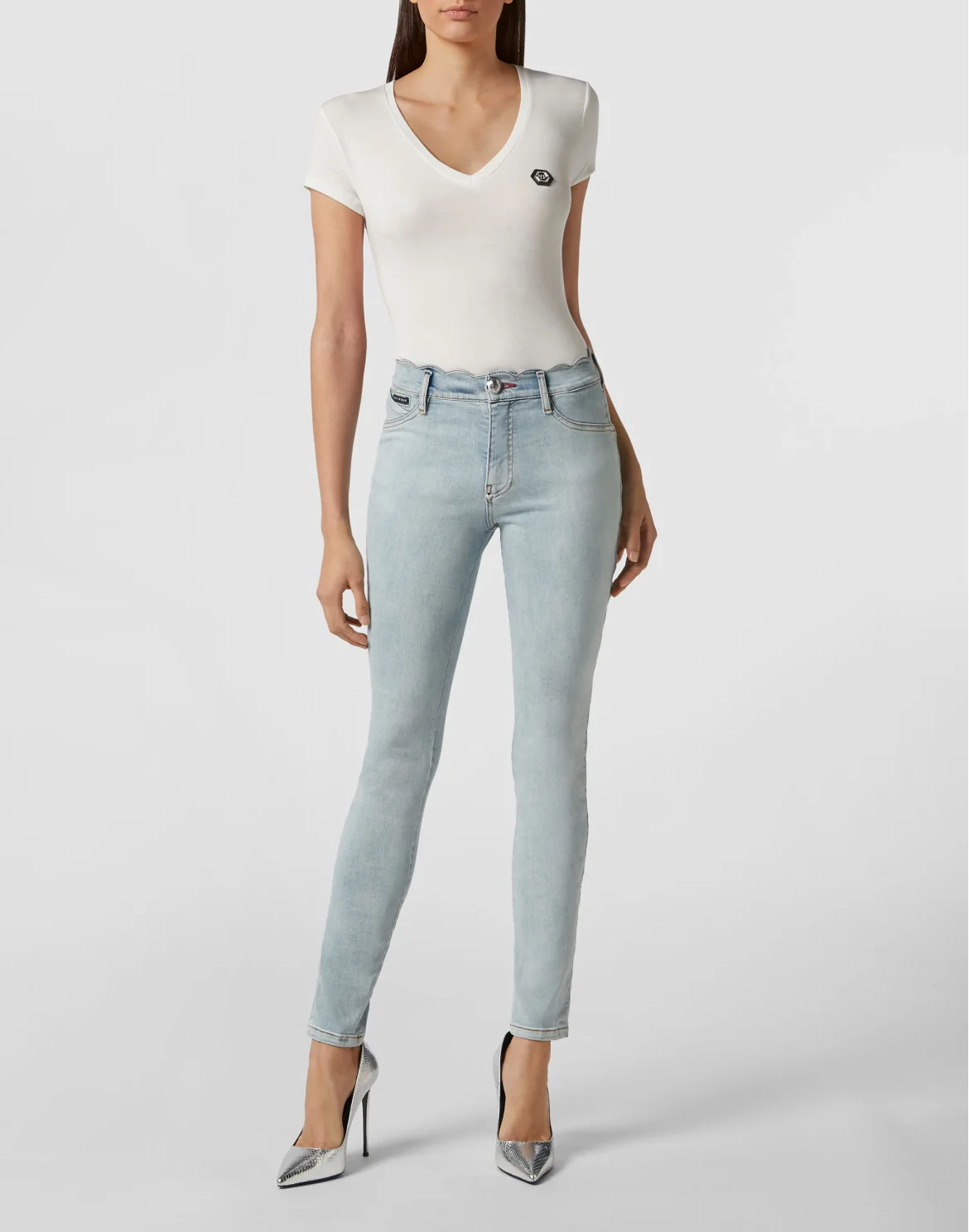 High Waist Jegging Statement, цвет: Голубой