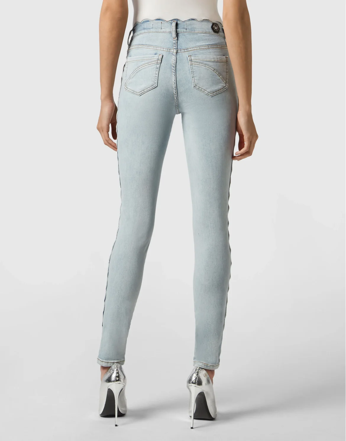 High Waist Jegging Statement, цвет: Голубой