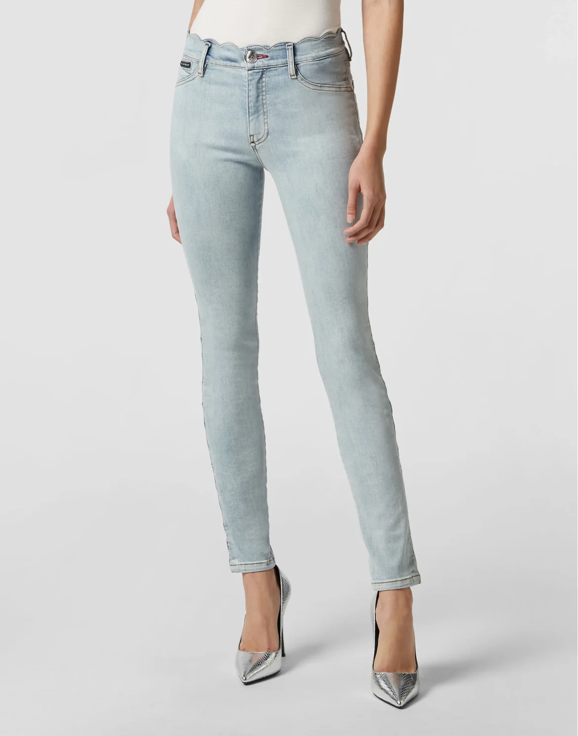 High Waist Jegging Statement, цвет: Голубой