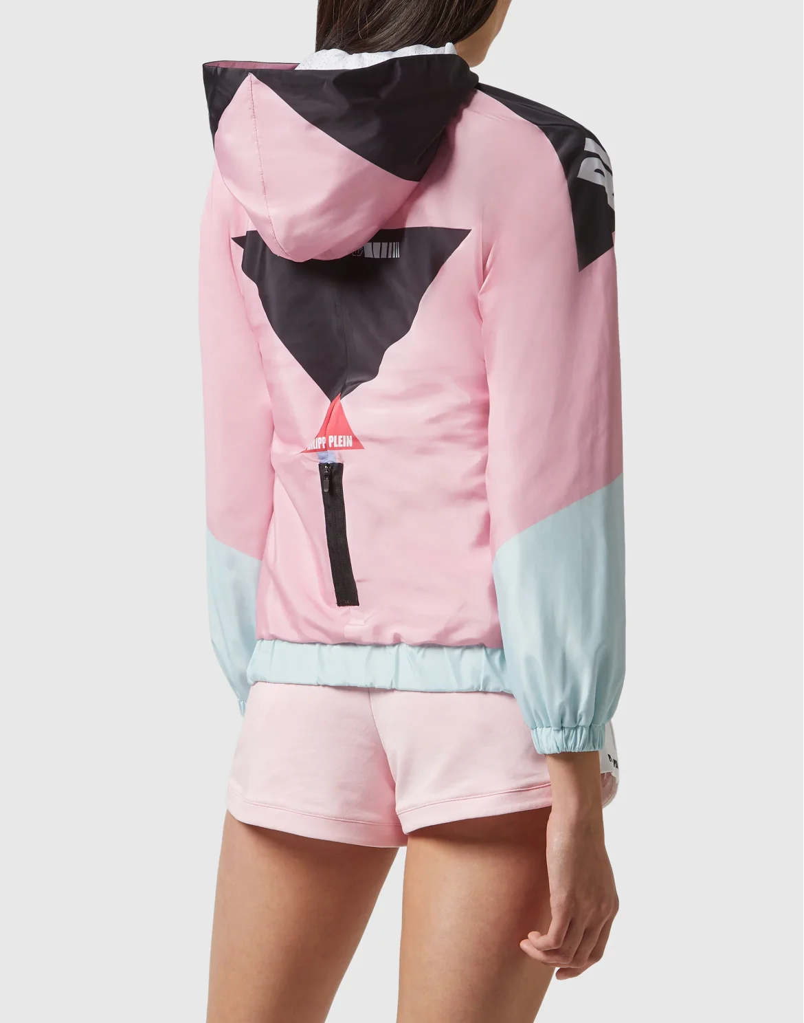 Hoodie Sweatjacket Geometric, цвет: Мультиколор