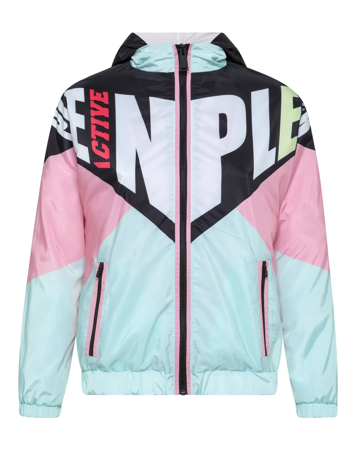 Hoodie Sweatjacket Geometric, цвет: Мультиколор