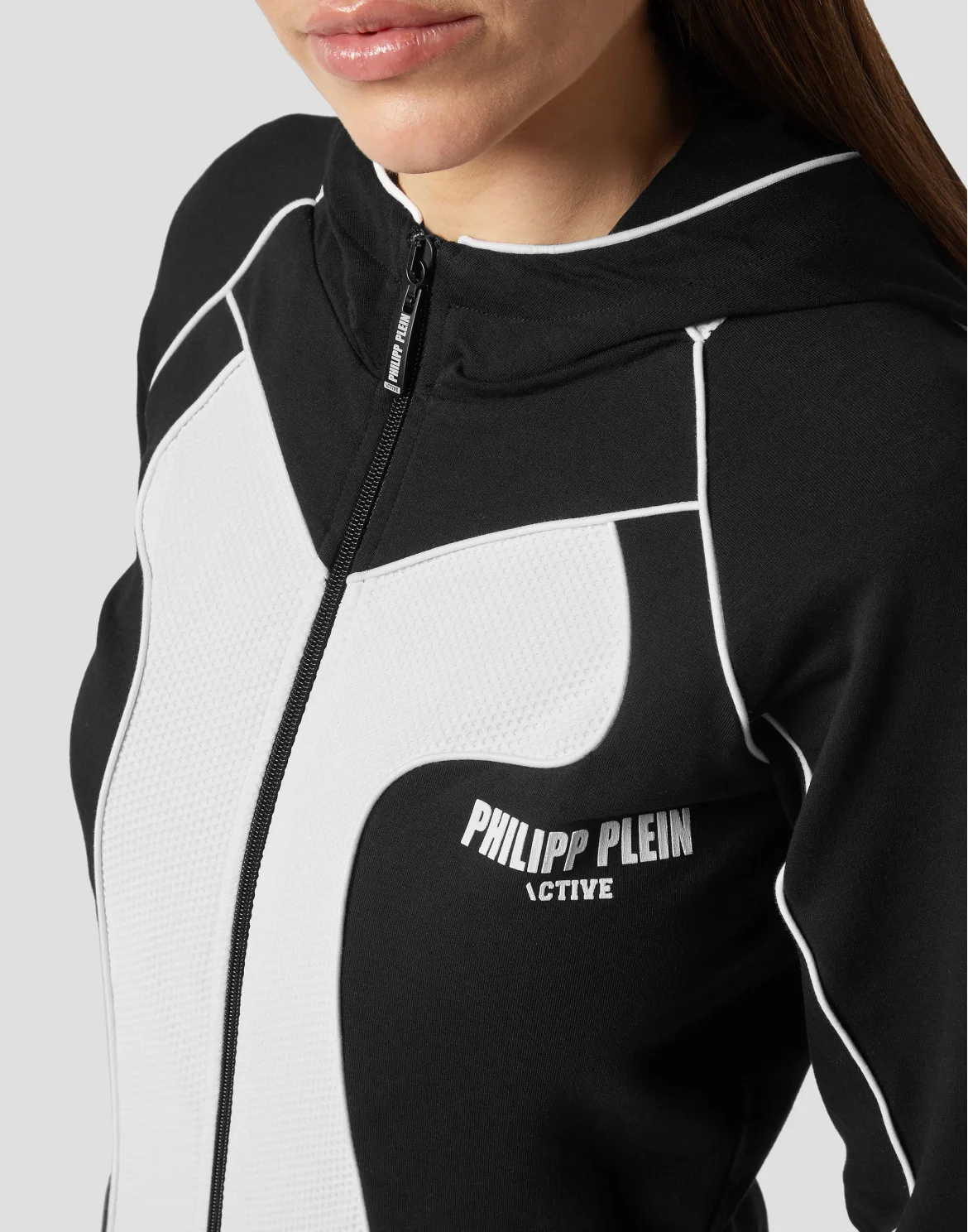 Hoodie Sweatjacket String, цвет: Черный
