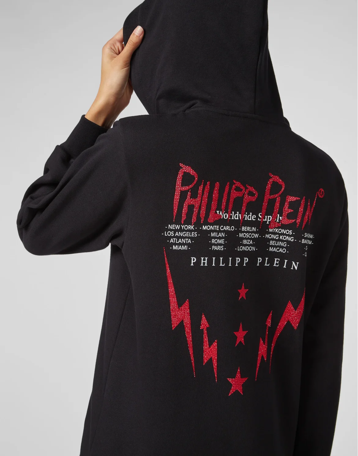 Hoodie Sweatjacket Rock PP, цвет: Черный