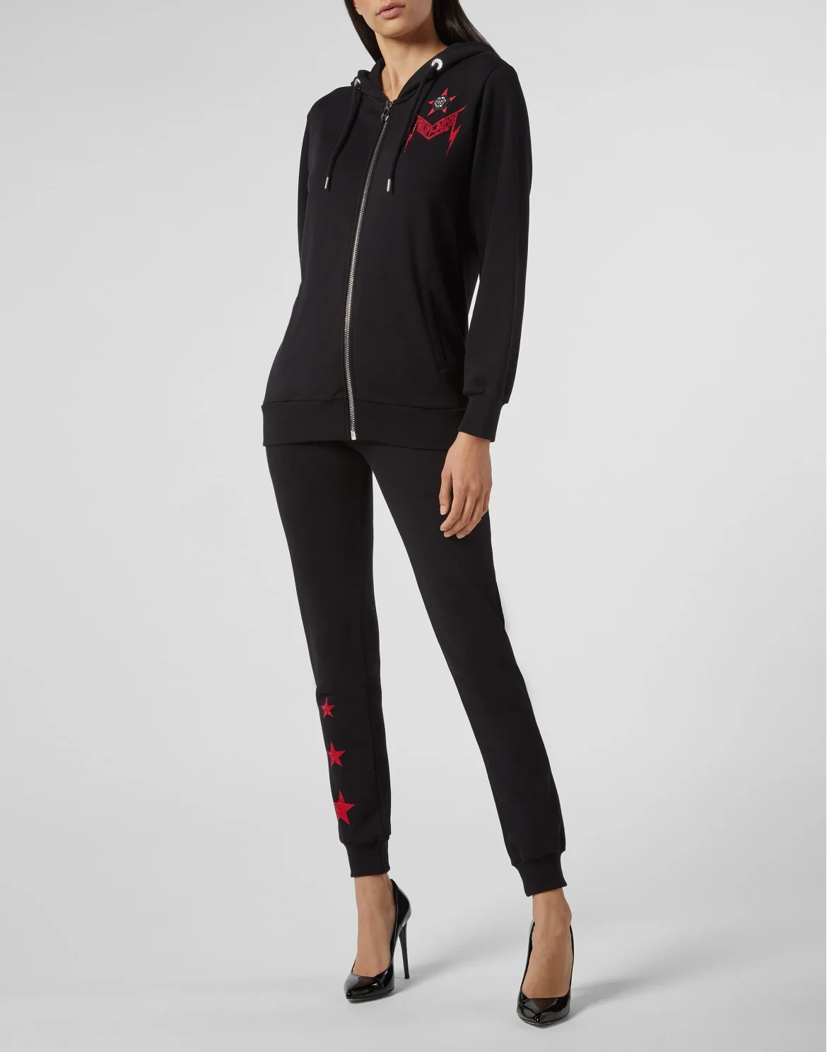 Hoodie Sweatjacket Rock PP, цвет: Черный