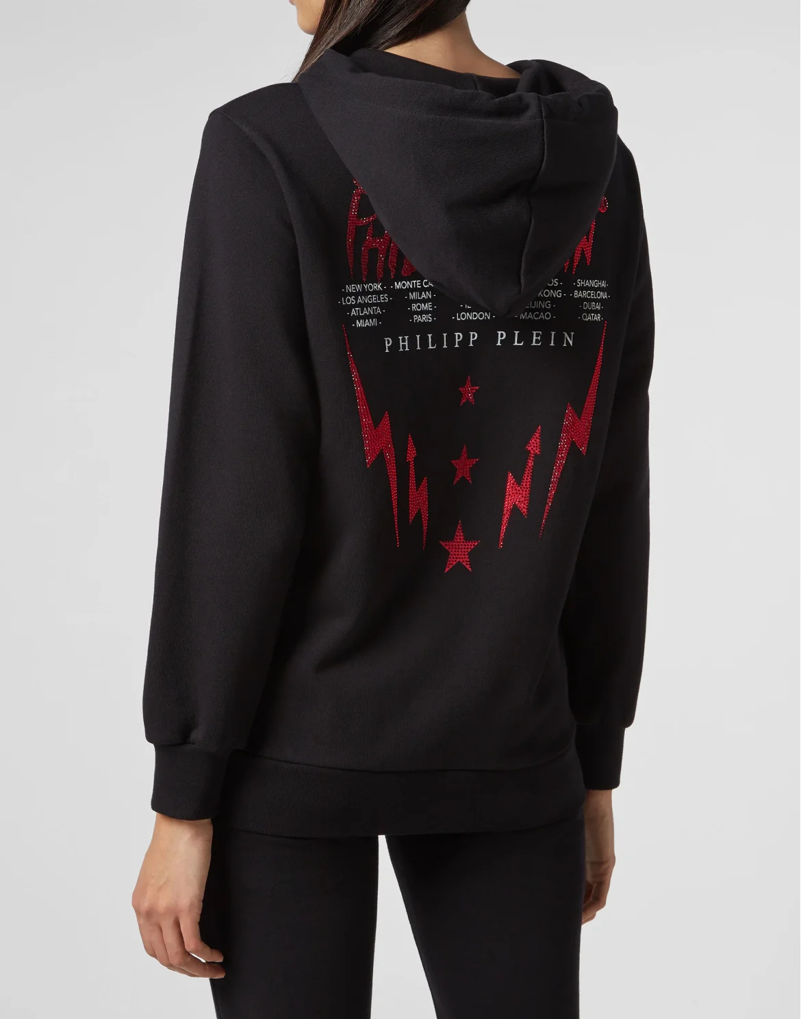 Hoodie Sweatjacket Rock PP, цвет: Черный