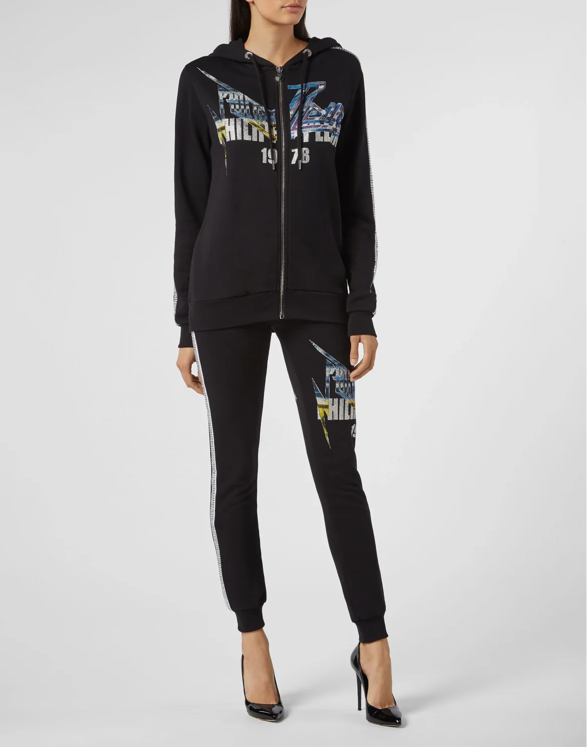 Hoodie Sweatjacket PP1978, цвет: Черный