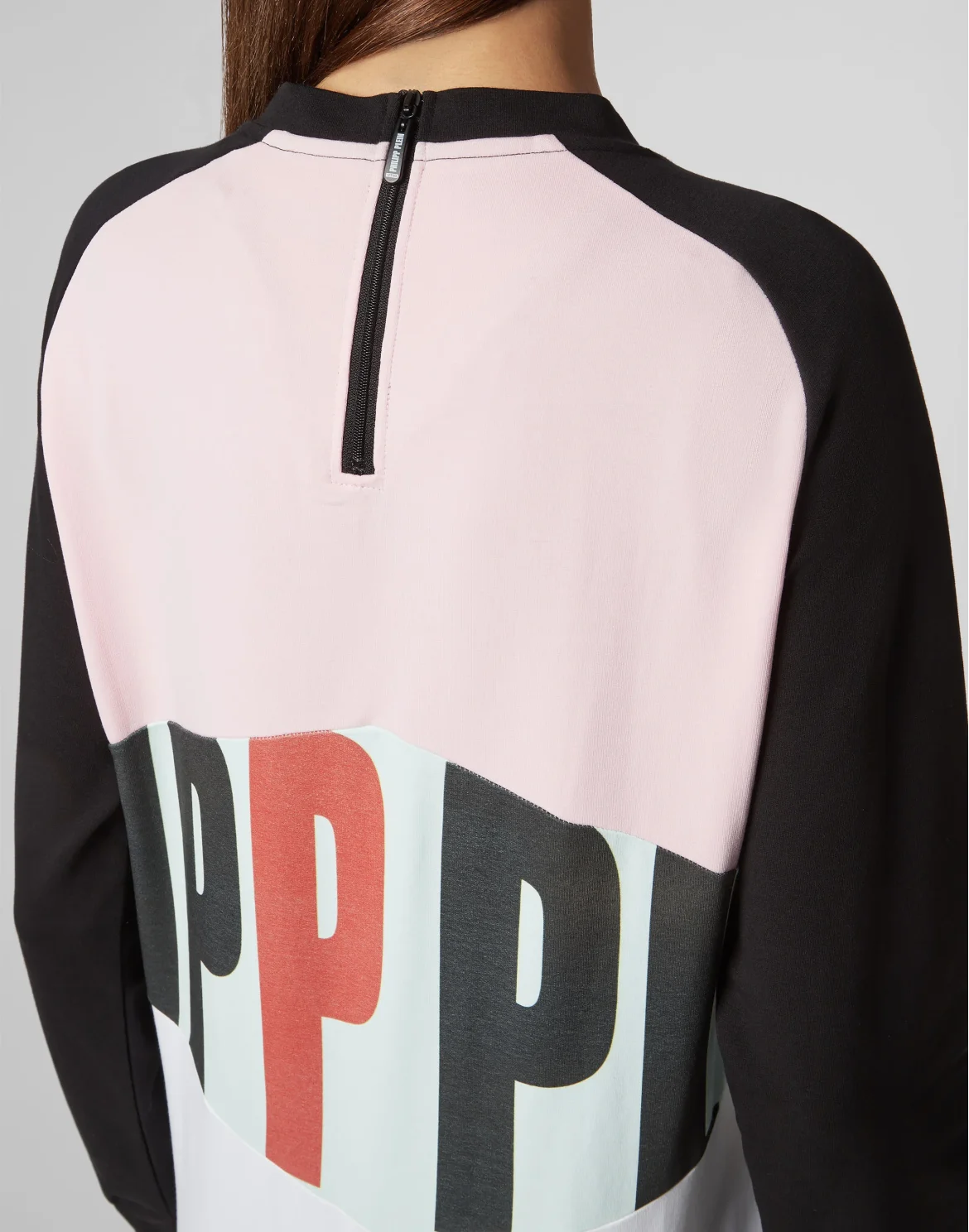Sweatshirt LS Geometric, цвет: Мультиколор