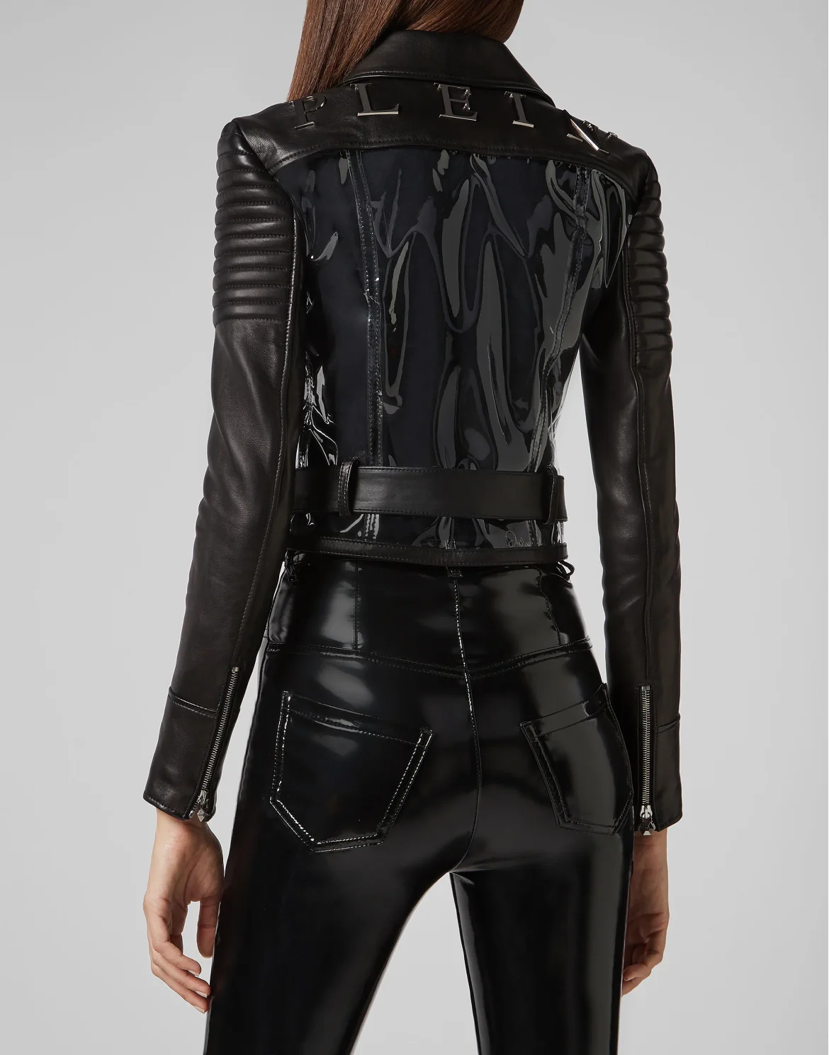 Leather Biker Elegant, цвет: Черный