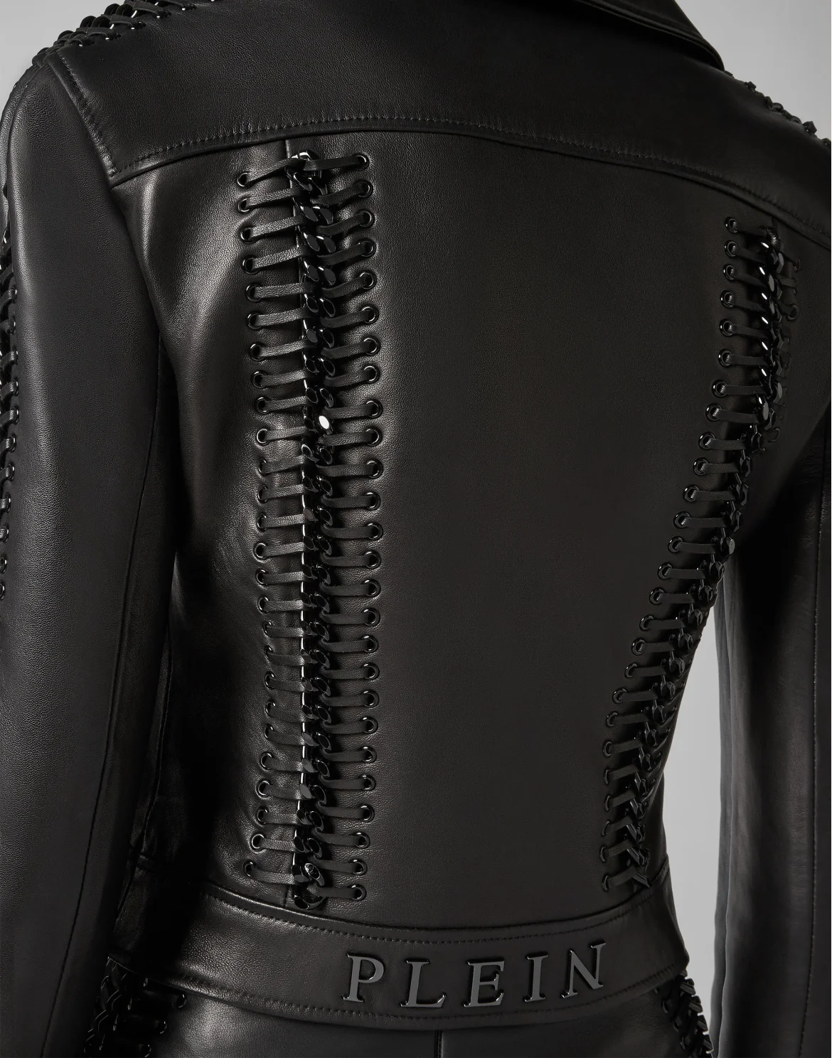 Leather Biker Elegant, цвет: Черный