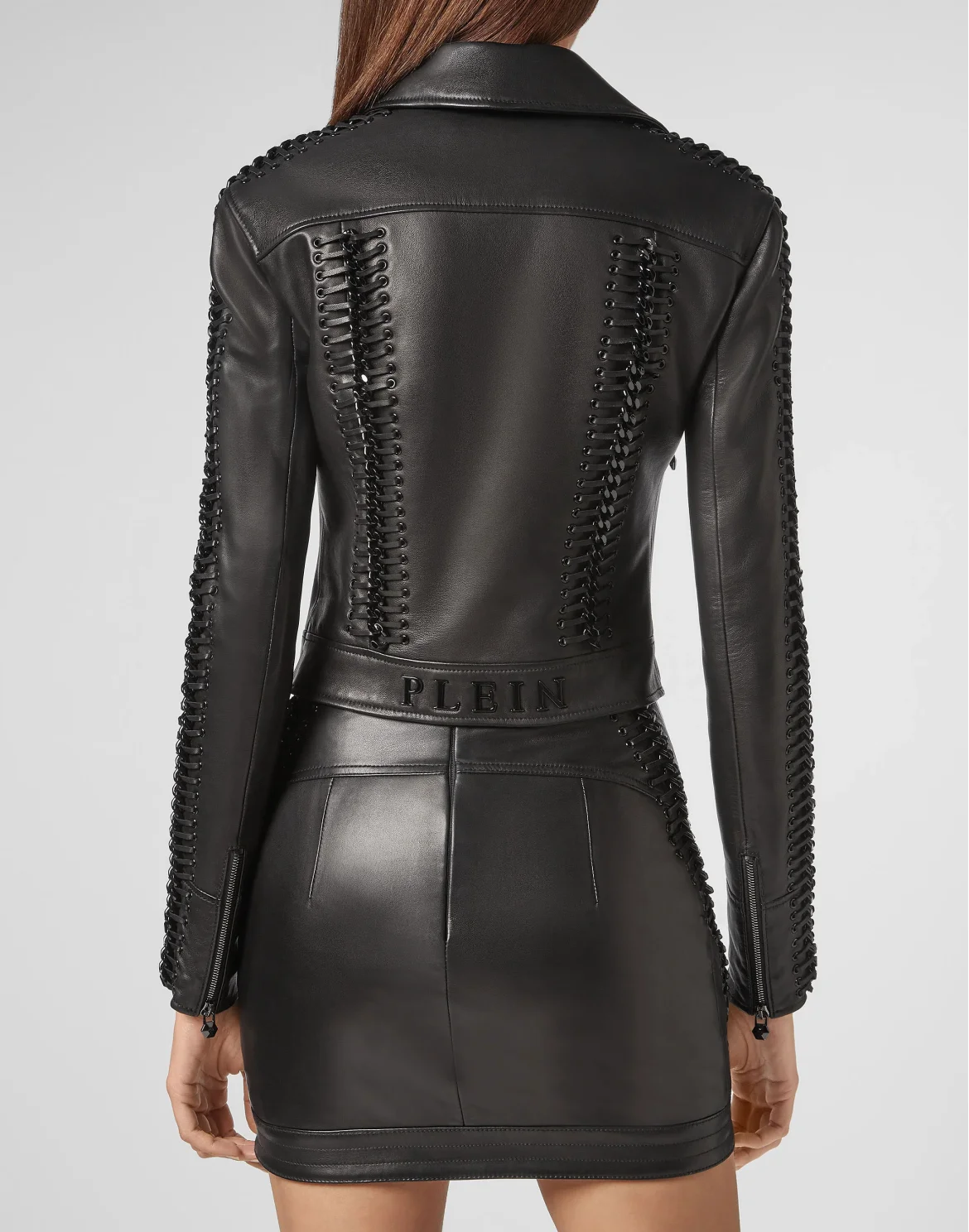 Leather Biker Elegant, цвет: Черный