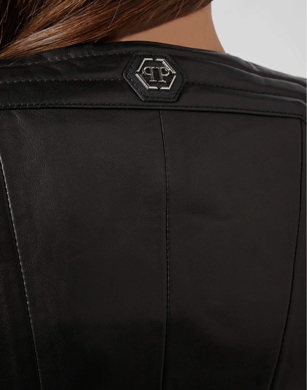 Leather Jacket Elegant, цвет: Черный