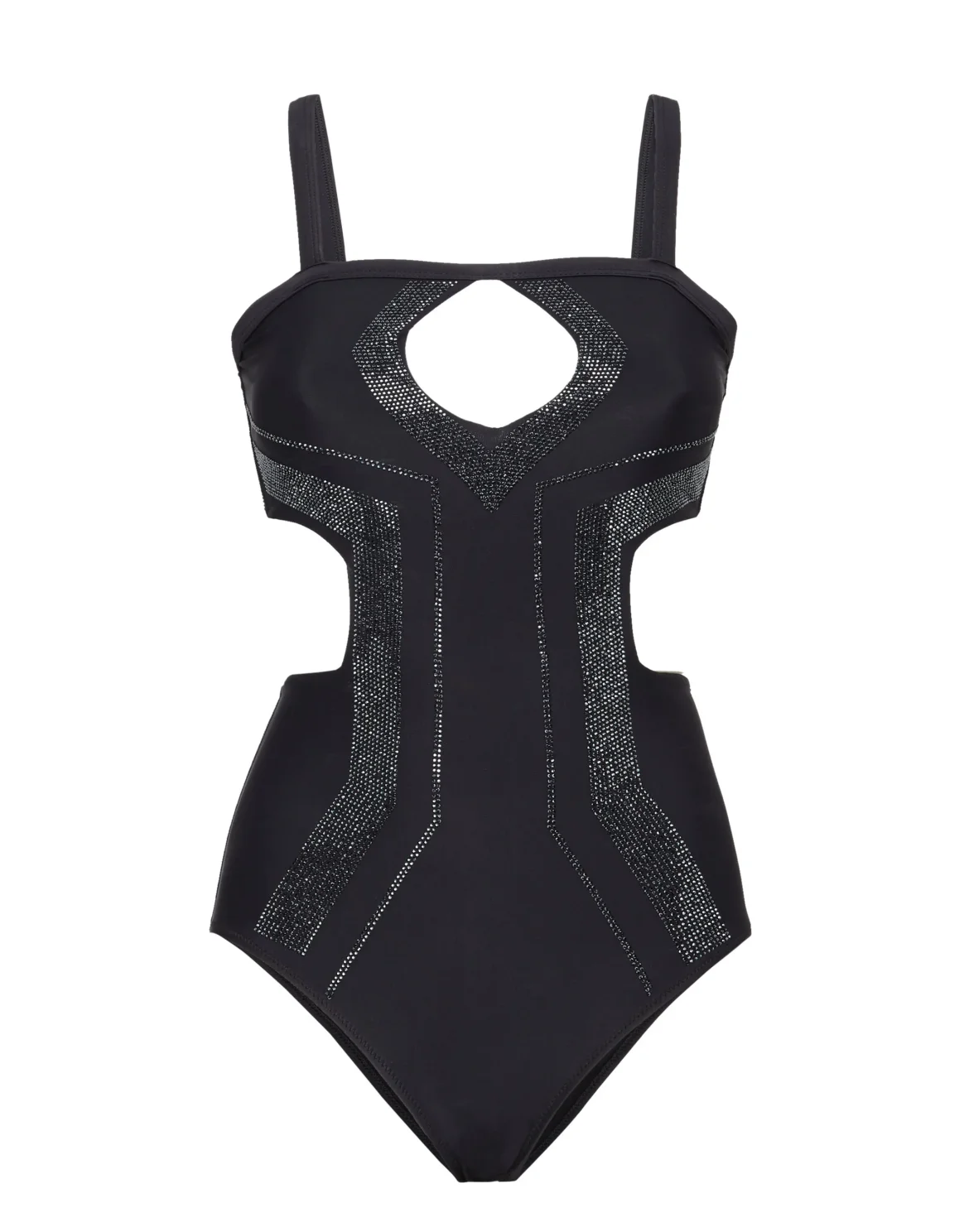 Monokini Crystal, цвет: Черный