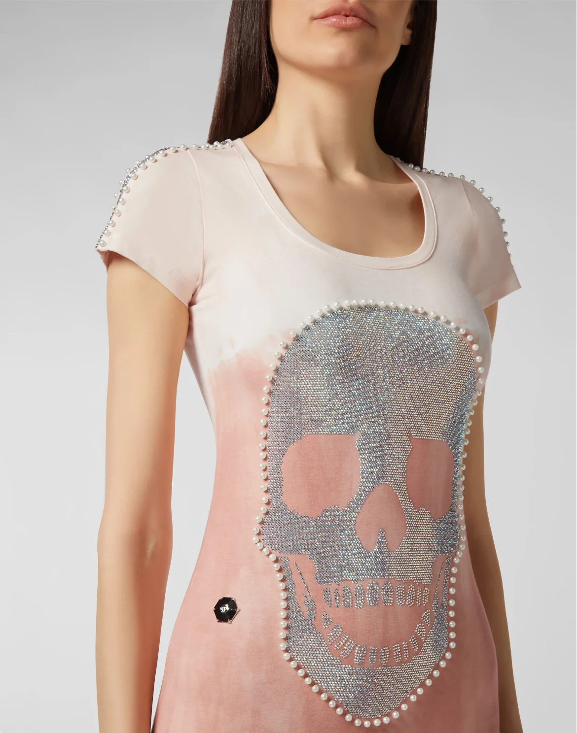 Short Dress Tie dye, цвет: Розовый