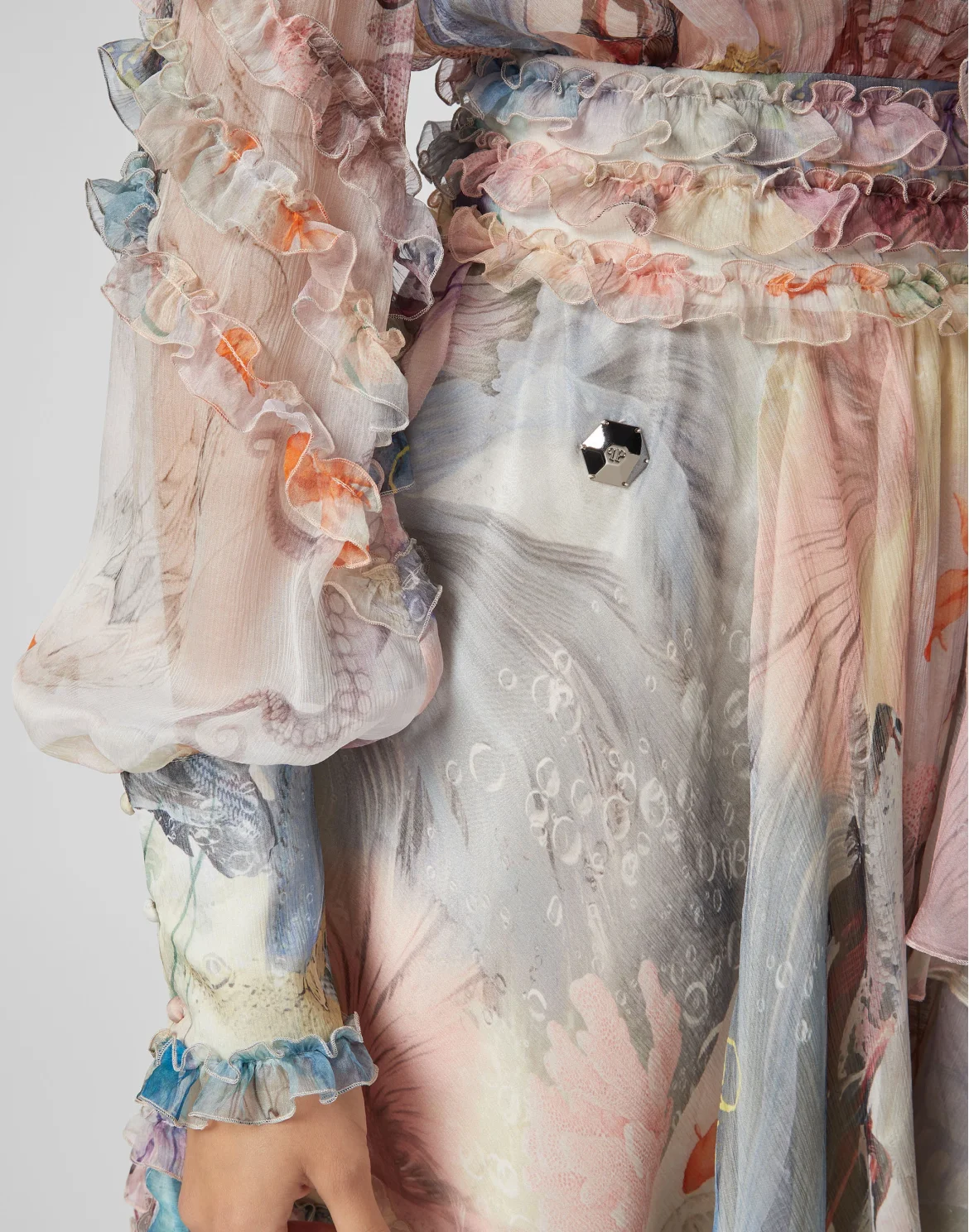 Long Dress Underwater, цвет: Розовый