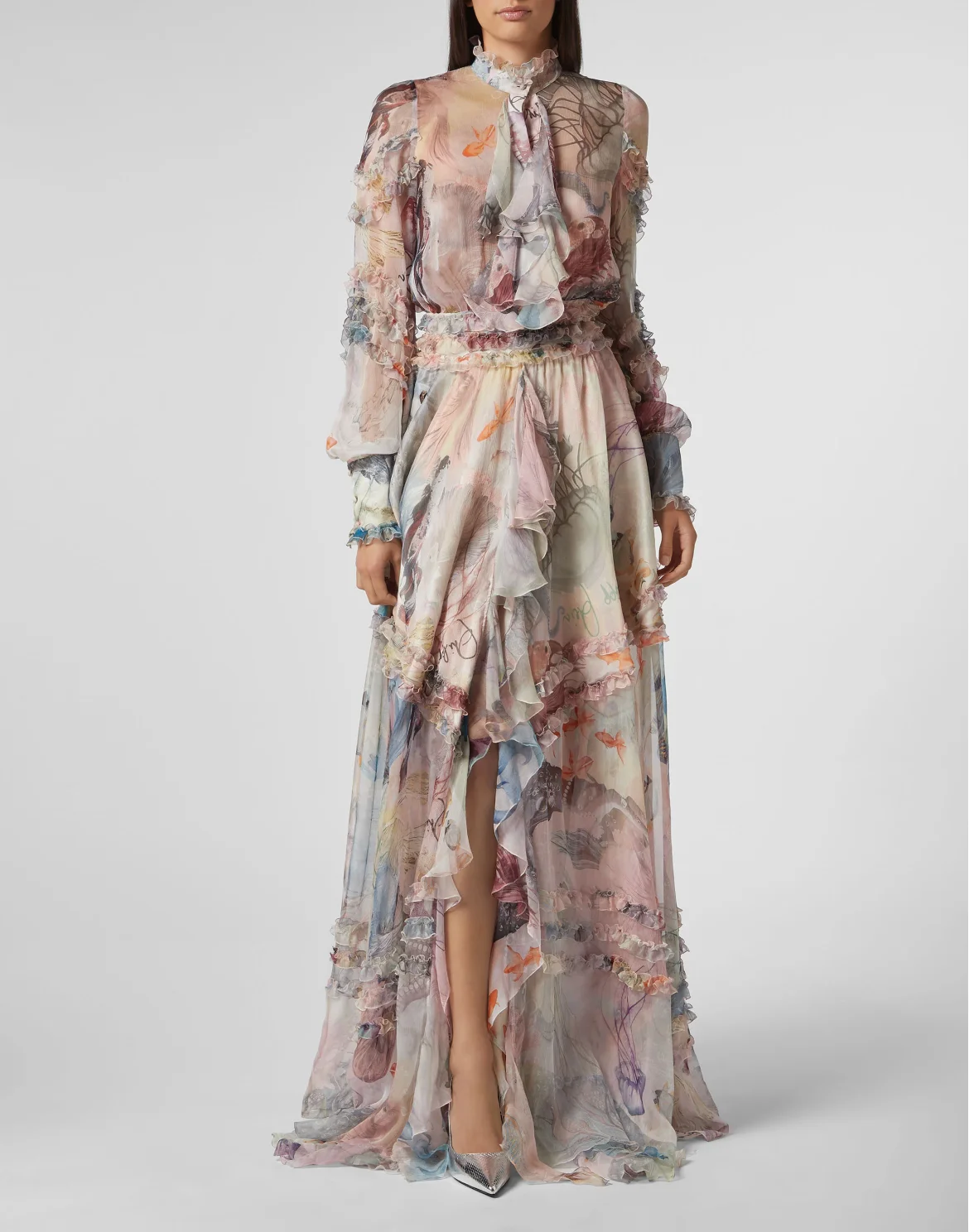 Long Dress Underwater, цвет: Розовый