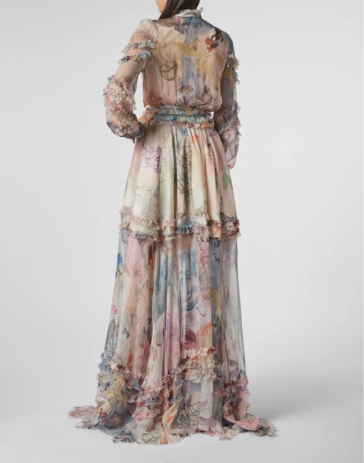 Long Dress Underwater, цвет: Розовый