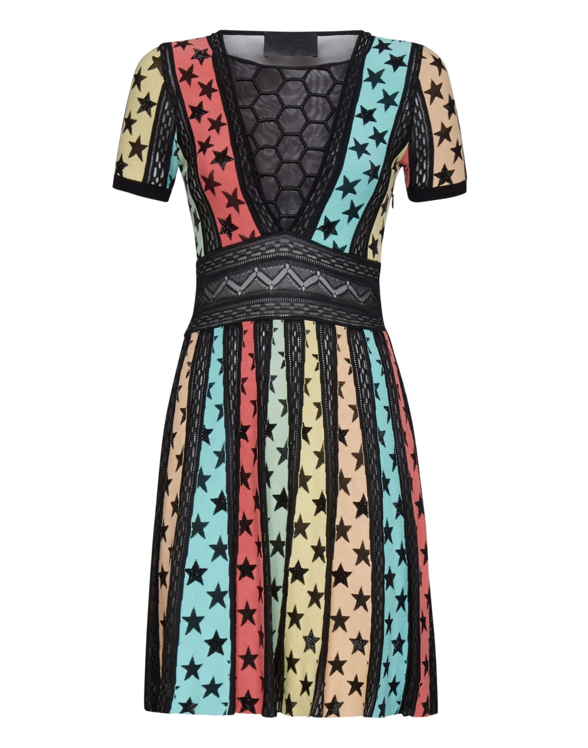 Short Dress Stars, цвет: Черный
