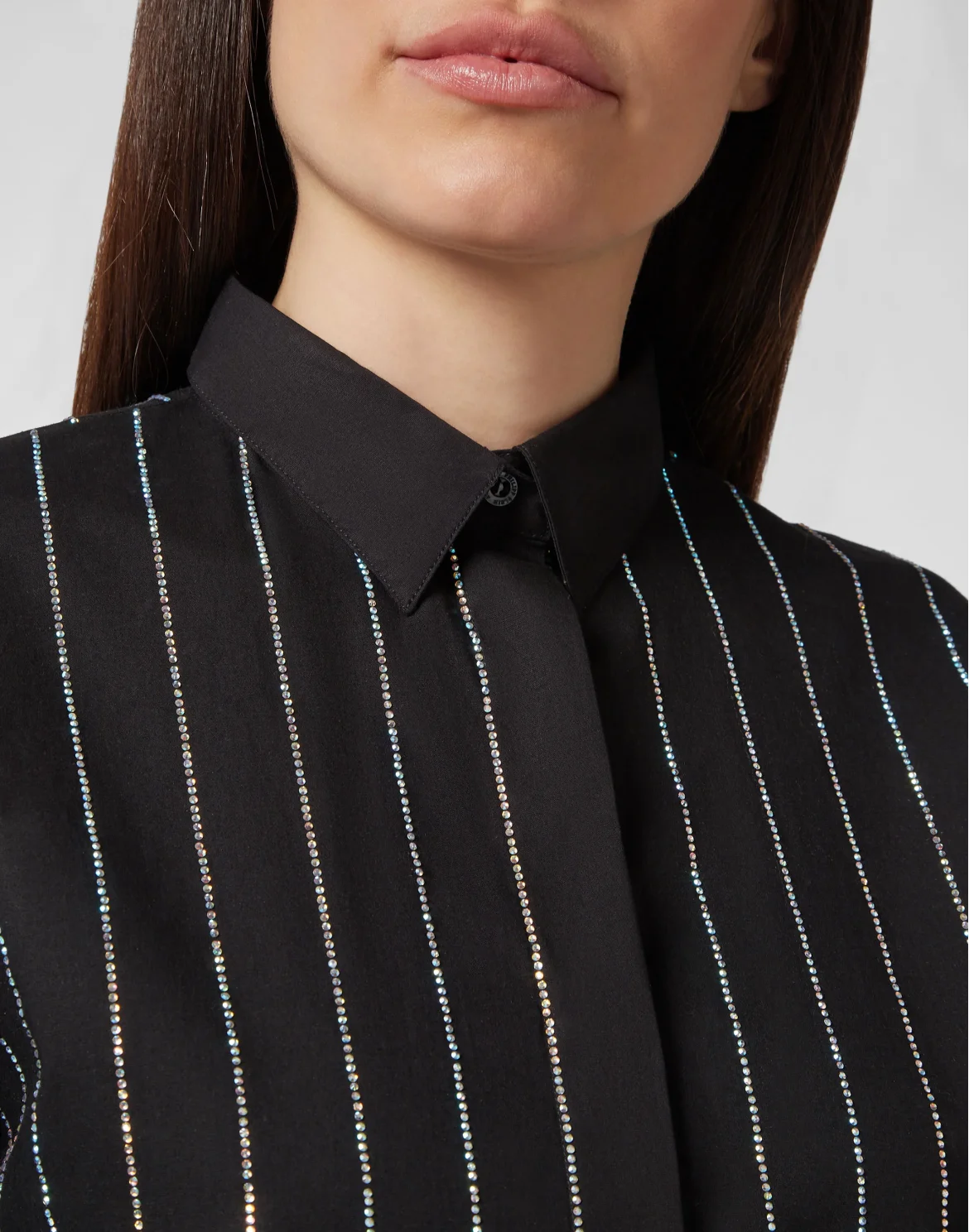 Shirt Crystal, цвет: Черный