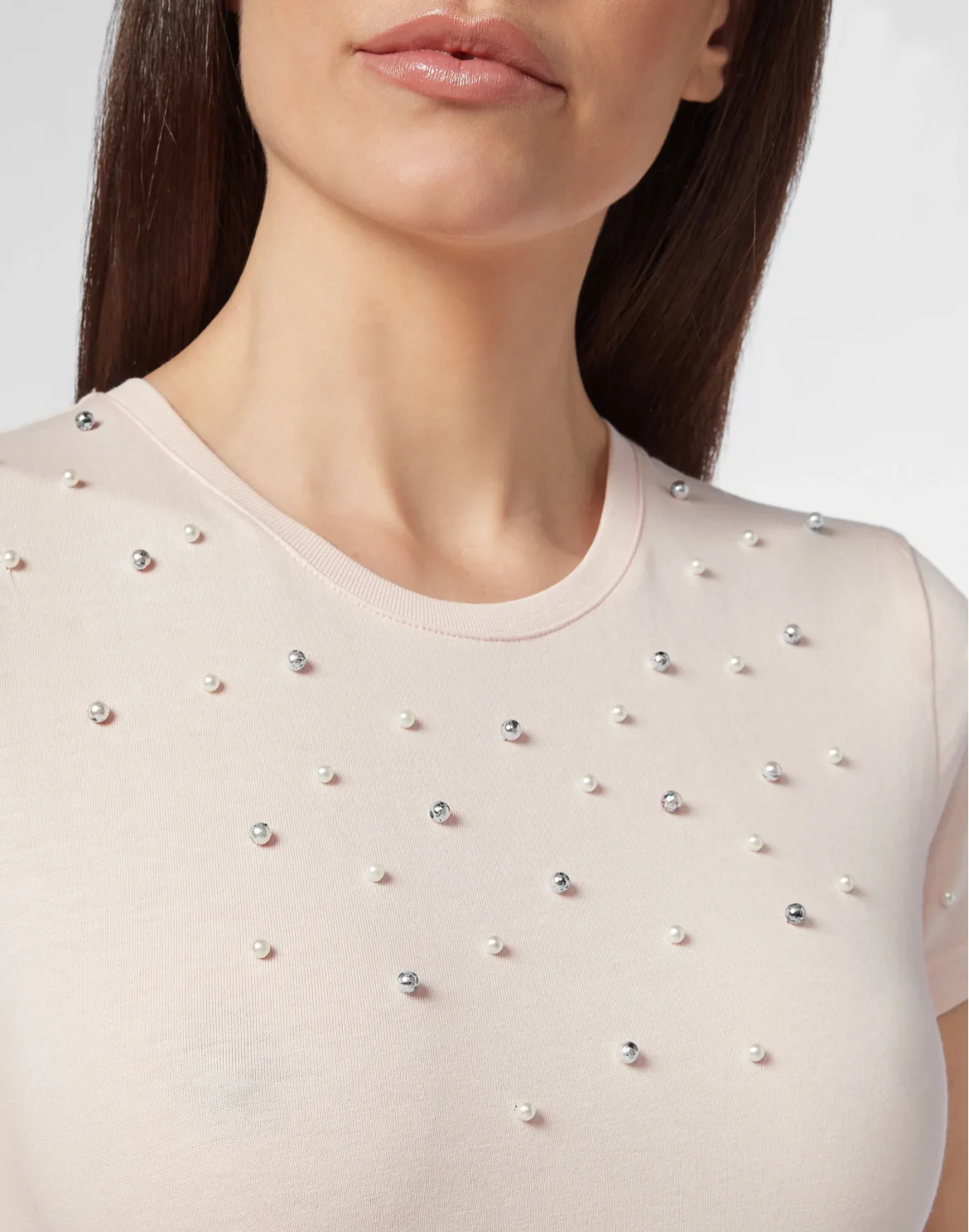T-shirt Round Neck SS Underwater, цвет: Розовый