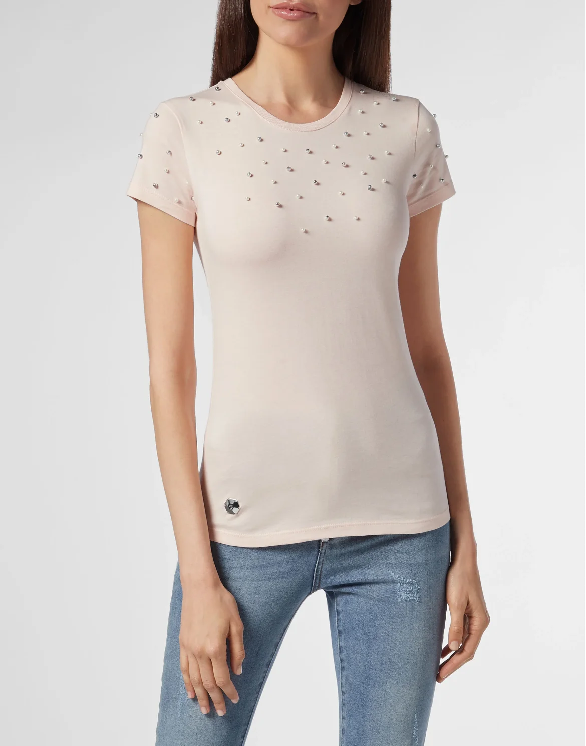 T-shirt Round Neck SS Underwater, цвет: Розовый