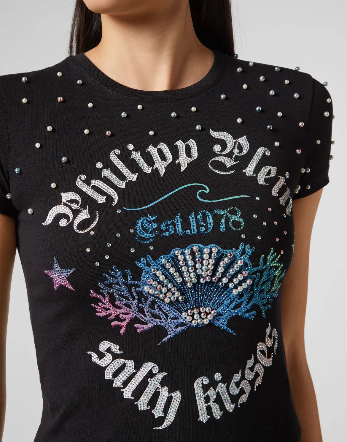 T-shirt Round Neck SS Underwater, цвет: Черный