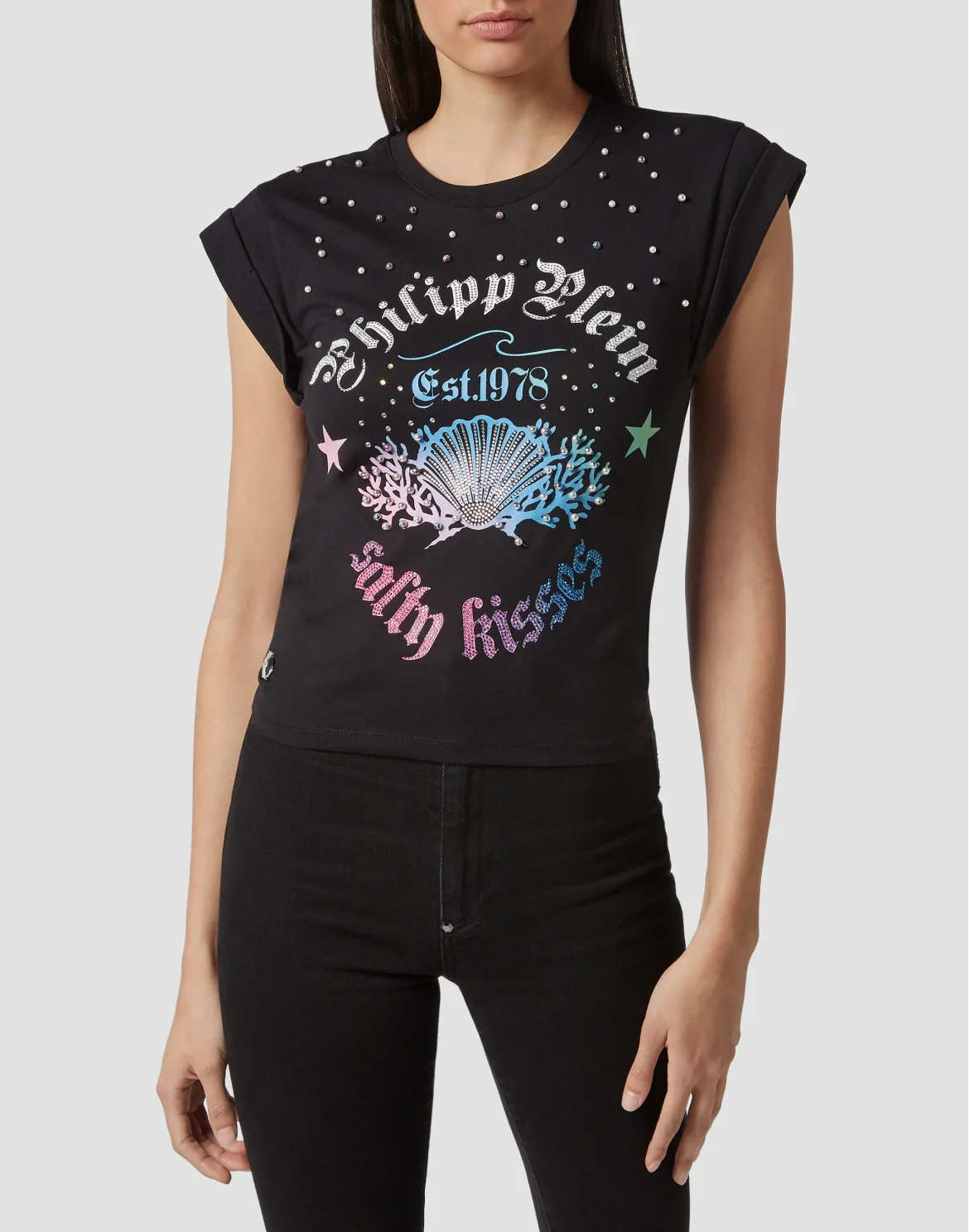 T-shirt Round Neck SS Underwater, цвет: Черный