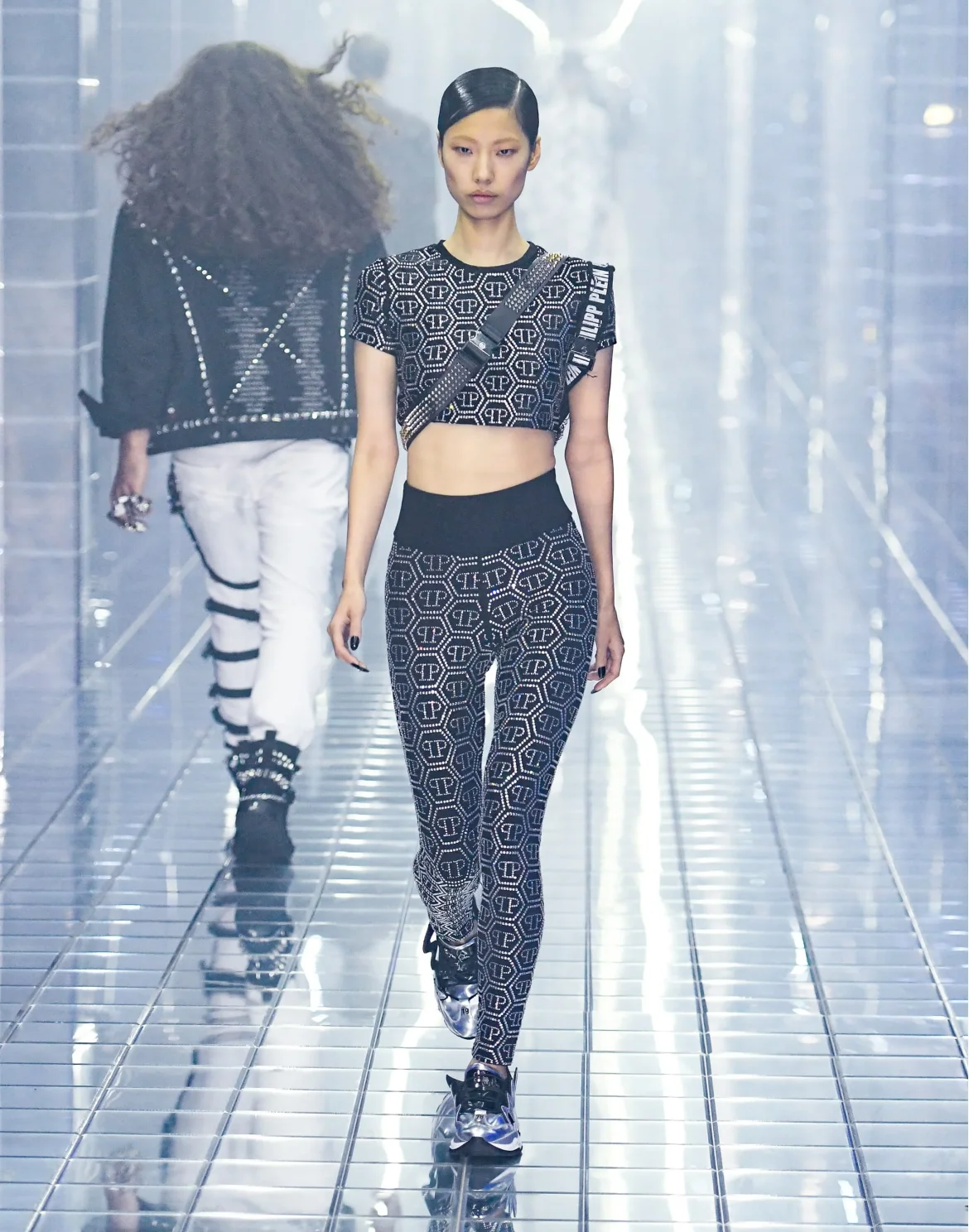 T-shirt Round Neck SS All over PP, цвет: Черный