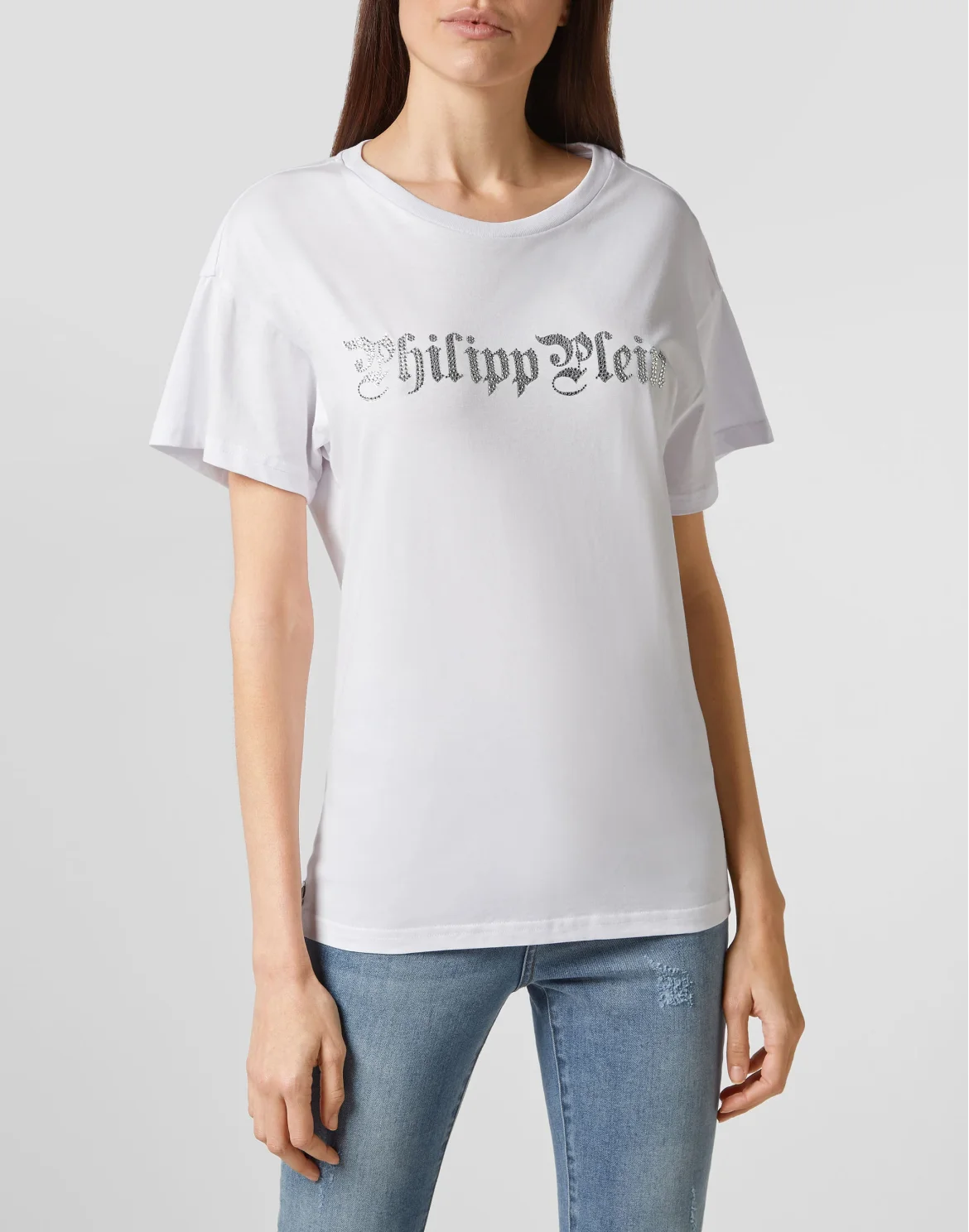T-shirt Round Neck SS Skull, цвет: Белый
