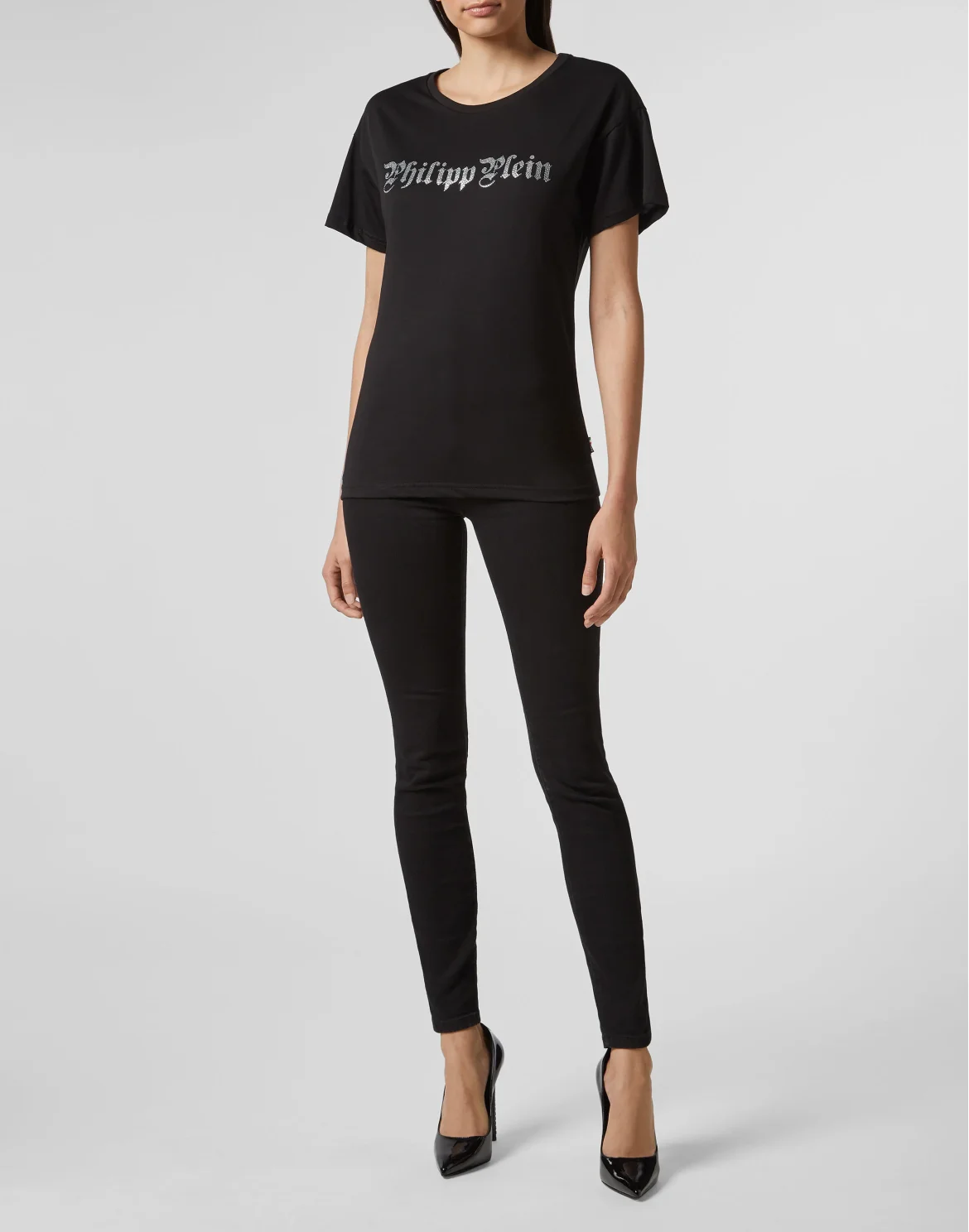 T-shirt Round Neck SS Skull, цвет: Черный