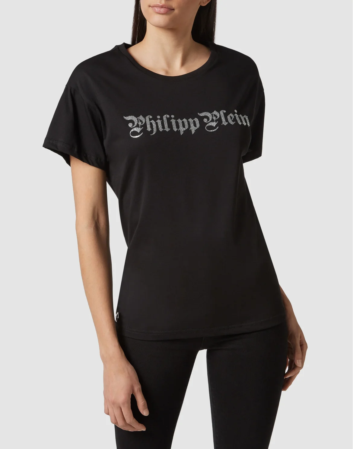 T-shirt Round Neck SS Skull, цвет: Черный
