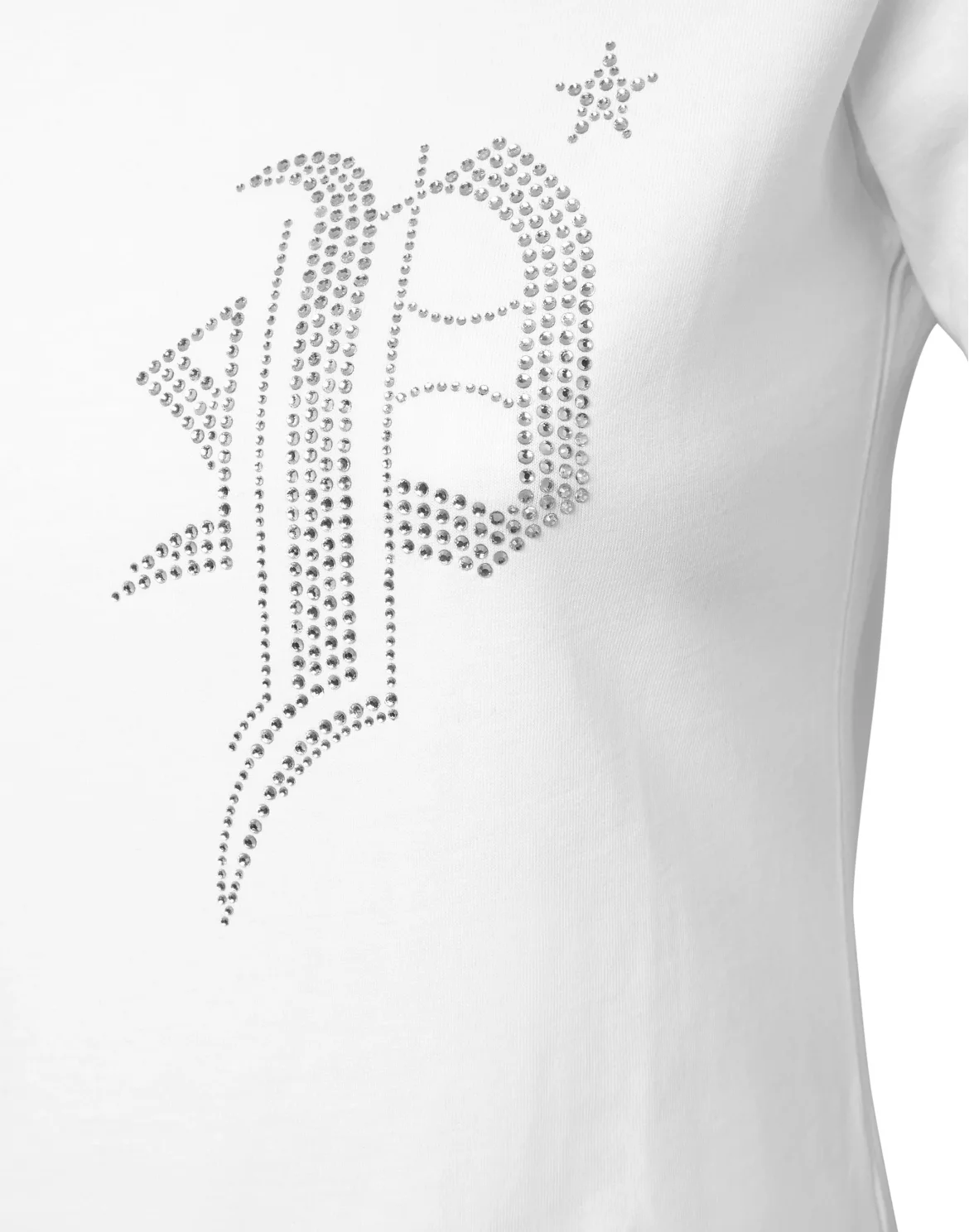 T-shirt Round Neck SS Gothic Plein, цвет: Белый
