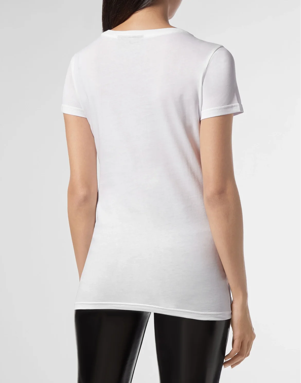 T-shirt Round Neck SS Gothic Plein, цвет: Белый