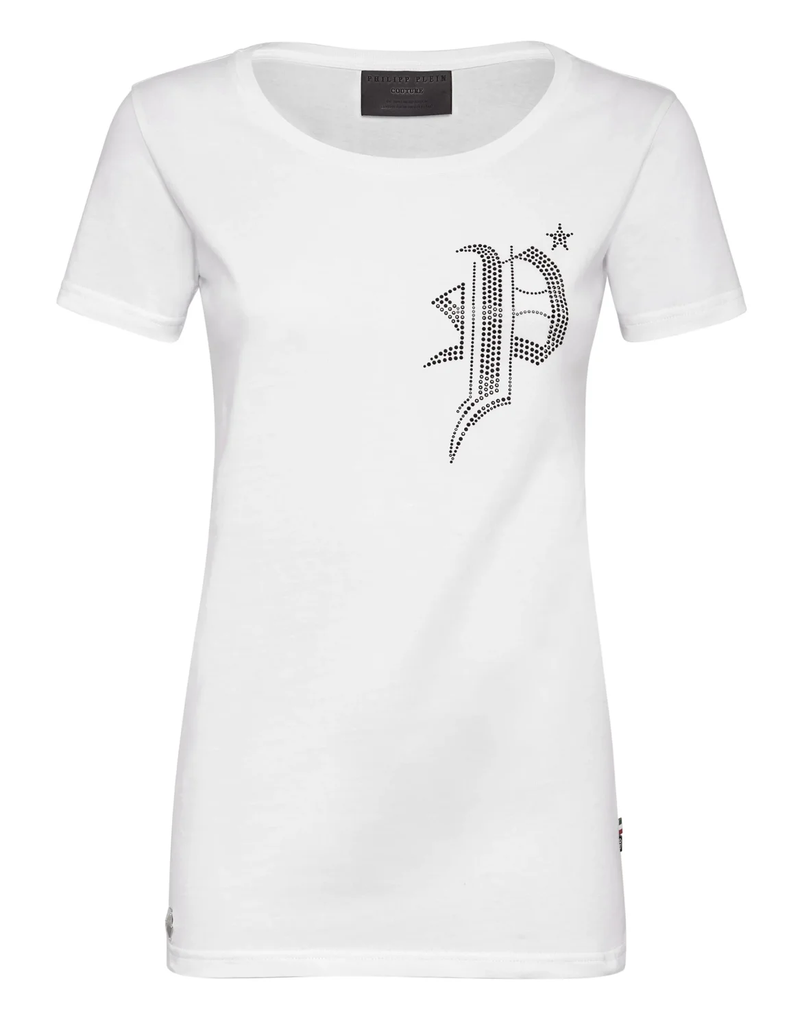 T-shirt Round Neck SS Gothic Plein, цвет: Белый