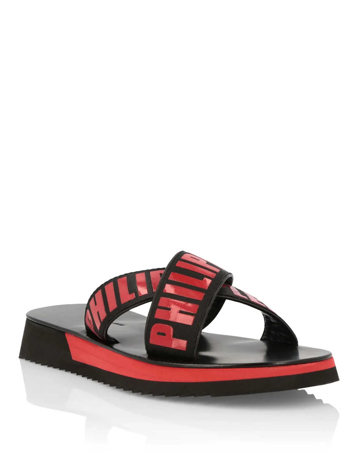 Sandals Flat Philipp Plein TM, цвет: Черный