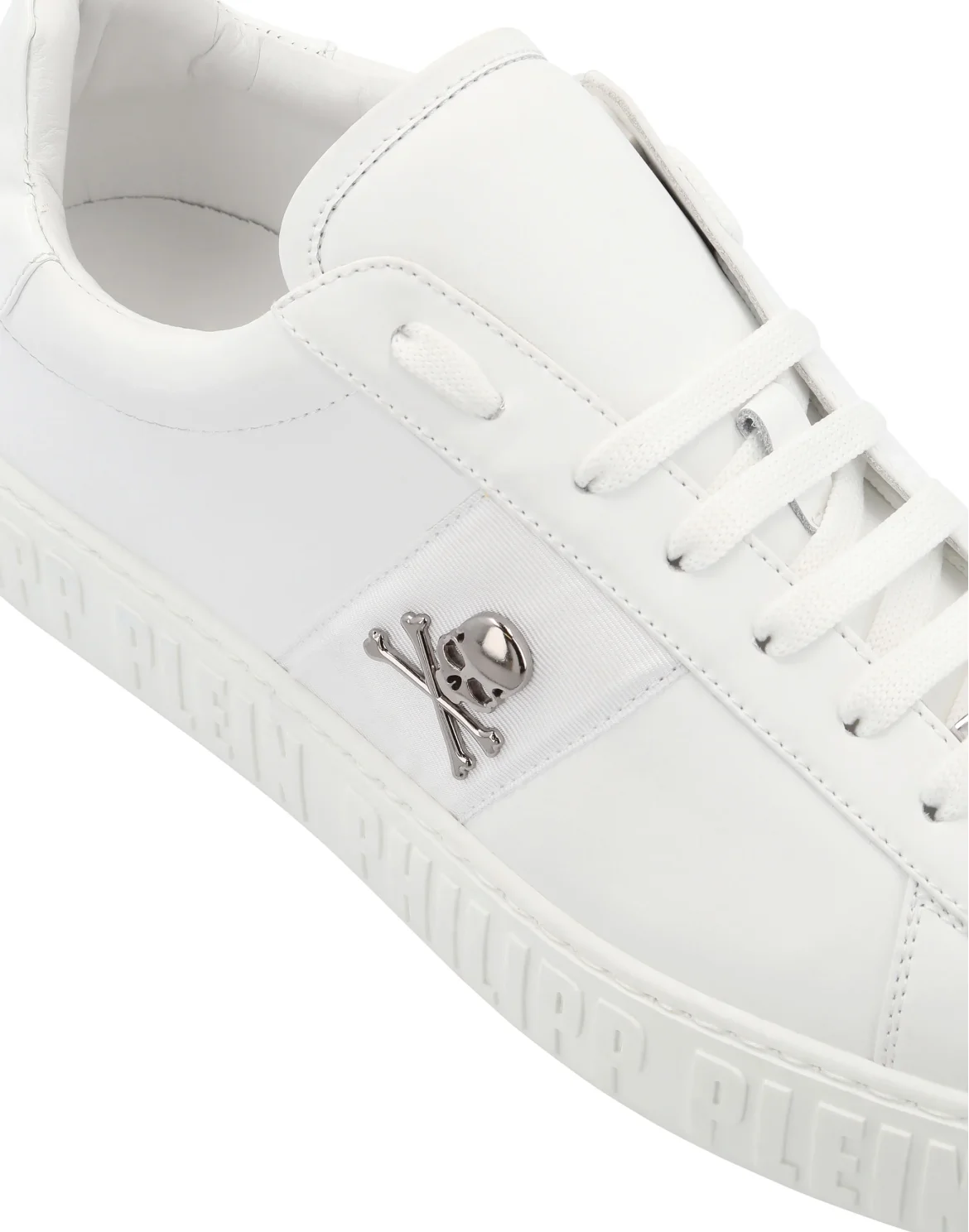 Lo-Top Sneakers Skull, цвет: Белый