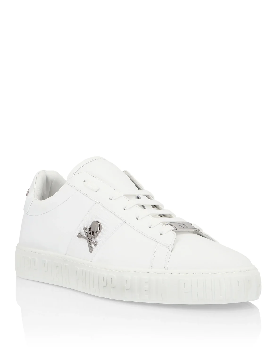 Lo-Top Sneakers Skull, цвет: Белый