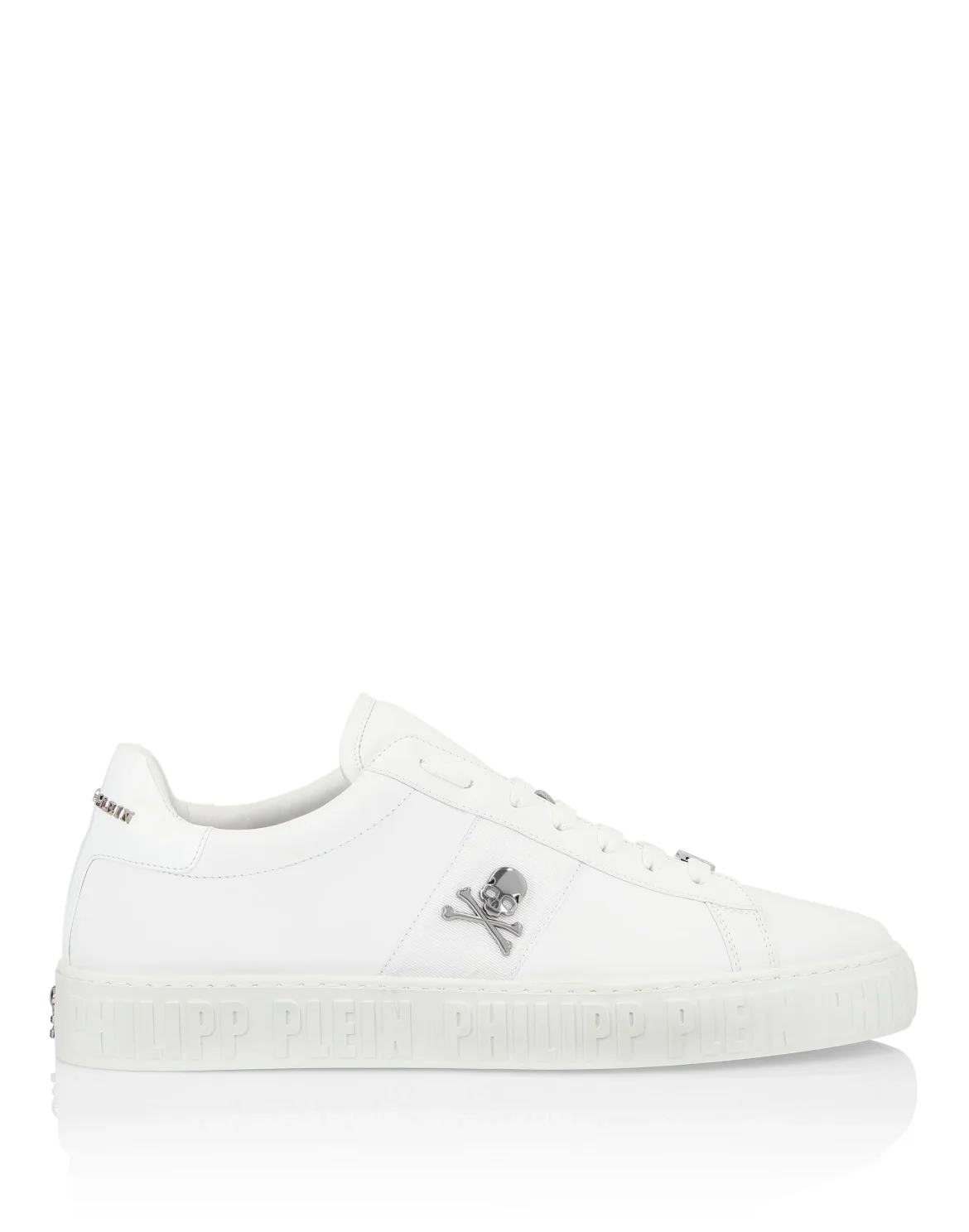Lo-Top Sneakers Skull, цвет: Белый