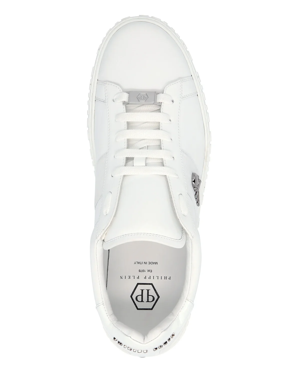 Lo-Top Sneakers Skull, цвет: Белый