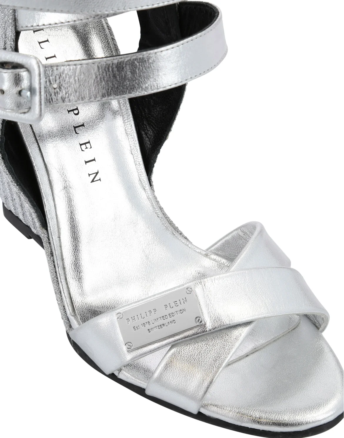 Sandals High Heels Original, цвет: Серебристый