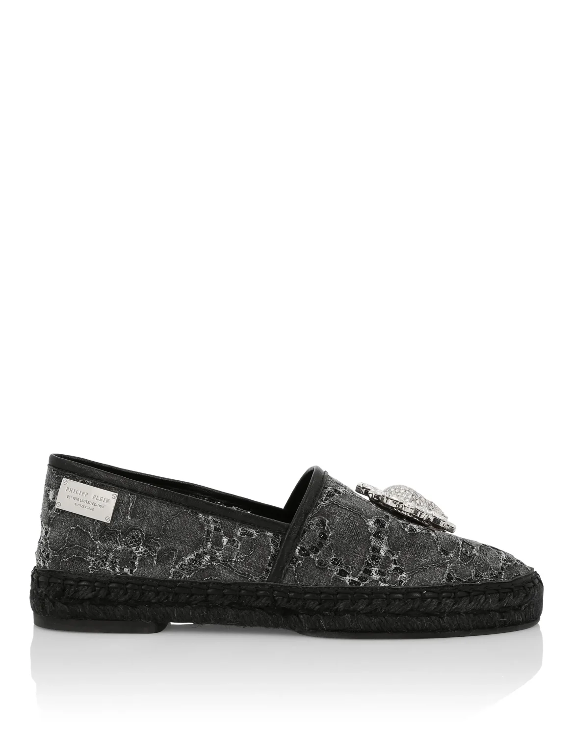 Espadrillas Skull, цвет: Черный